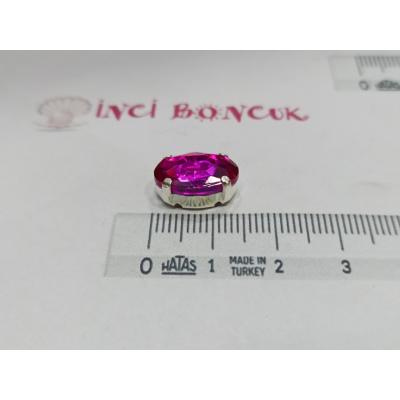 10x14mm Kasalı Rivoli Kristal Taş No: 23