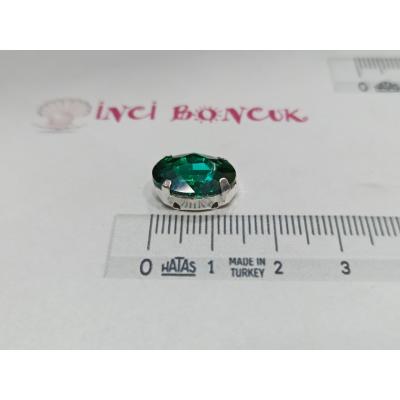 10x14mm Kasalı Rivoli Kristal Taş No: 31