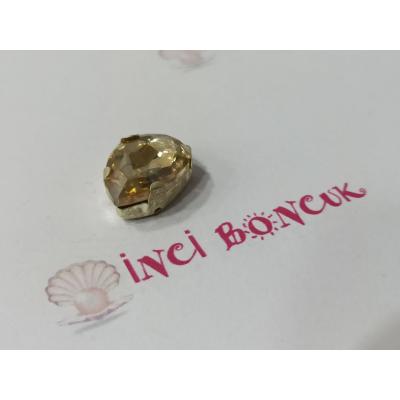 10x14mm Kasalı Rivoli Kristal Taş No: 4