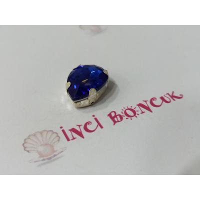 10x14mm Kasalı Rivoli Kristal Taş No: 8