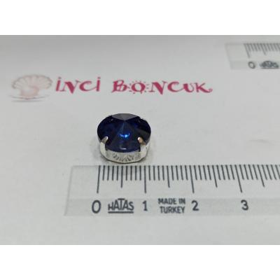 12mm Kasalı Rivoli Kristal Taş No: 1