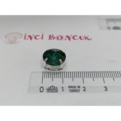 12mm Kasalı Rivoli Kristal Taş No: 5