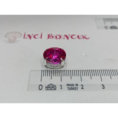 12mm Kasalı Rivoli Kristal Taş No: 9