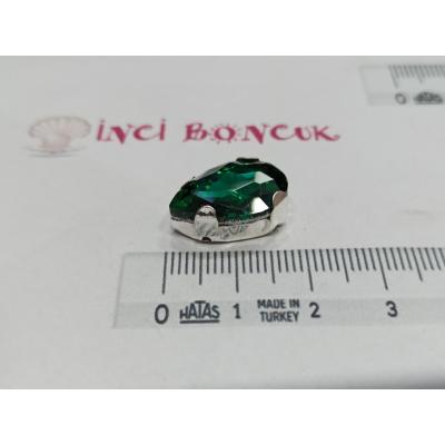 13x18mm Kasalı Damla Rivoli Kristal Taş No: 11