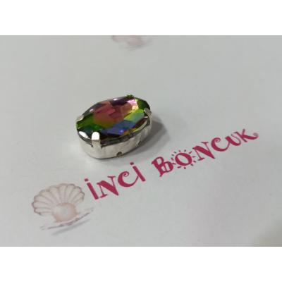 13x18mm Kasalı Rivoli Kristal Taş No: 14