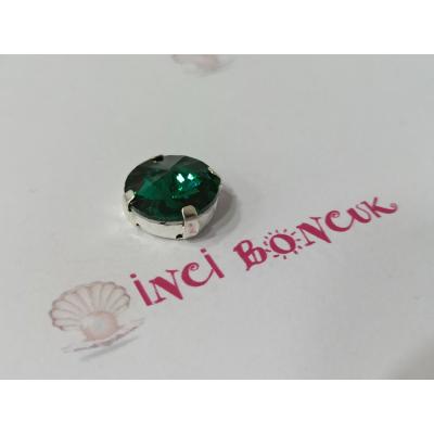 14mm Kasalı Rivoli Kristal Taş No: 4