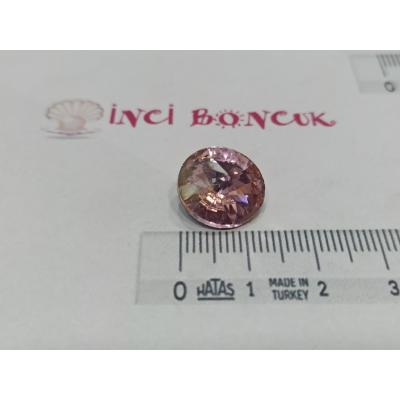 14mm Yapıştırma Rivoli Kristal Taş No: 15