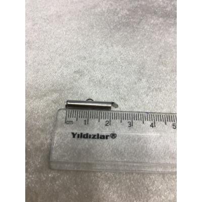 (ADET FİYATDIR) 15mm Gümüş Renk Miyuki kapama