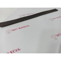 SİYAH 15mm Yassı Hakiki Deri (20cm uzunluğunda) No: 20