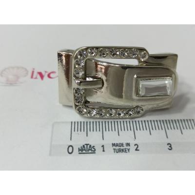 16x4mm Yassı Deri Mıknatıslı Kapama No: 7