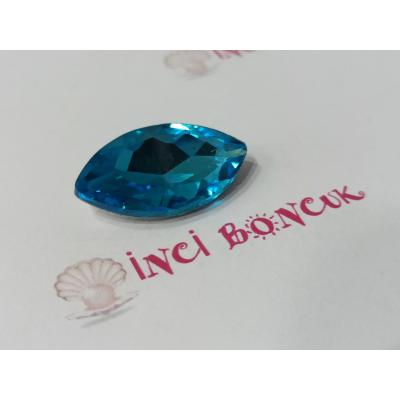 17x32mm Yapıştırma Rivoli Kristal Taş No: 1
