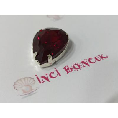 20x30mm Kasalı Rivoli Kristal Taş No: 16