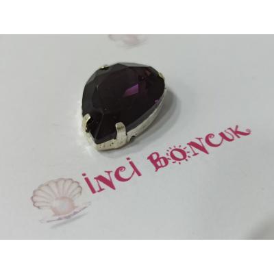 20x30mm Kasalı Rivoli Kristal Taş No: 12