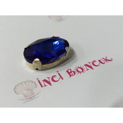 18x25mm Kasalı Rivoli Kristal Taş No: 6