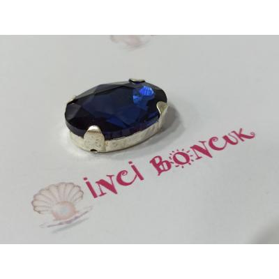 18x25mm Kasalı Rivoli Kristal Taş No: 7