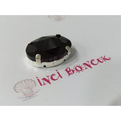 18x25mm Kasalı Rivoli Kristal Taş No: 9
