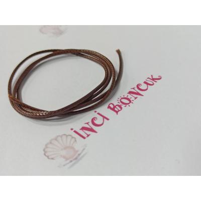 1mm Deri İp (Kore İpi) (Metre Fiyatıdır) No: 8