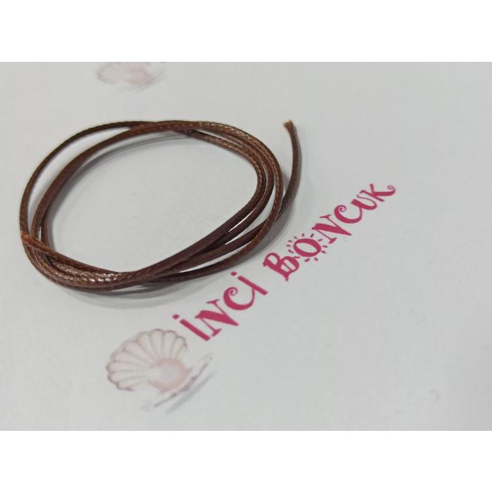 1mm Deri İp (Kore İpi) (Metre Fiyatıdır) No: 8