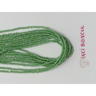 1mm Yuvarlak Kesim Kristal Boncuk No: 21