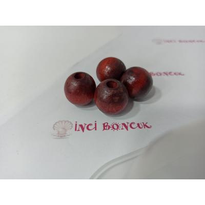 20mm Ahşap Boncuk (Gram Fiyatıdır) No: 1