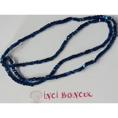 2mm Küp Kesim Kristal Boncuk No: 3
