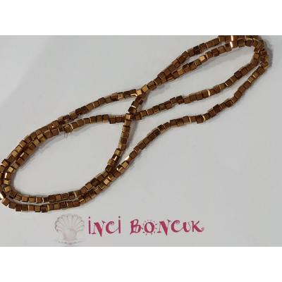 2mm Küp Kesim Kristal Boncuk No: 7