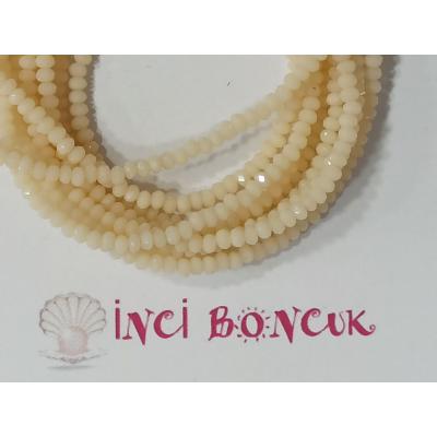 2mm Yuvarlak Kesim Kristal Boncuk No: 12