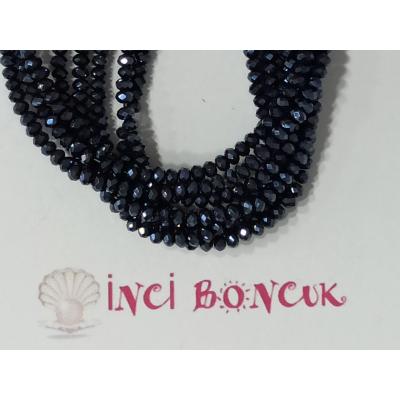 2mm Yuvarlak Kesim Kristal Boncuk No: 13