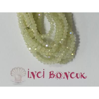 2mm Yuvarlak Kesim Kristal Boncuk No: 17