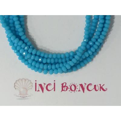 2mm Yuvarlak Kesim Kristal Boncuk No: 2