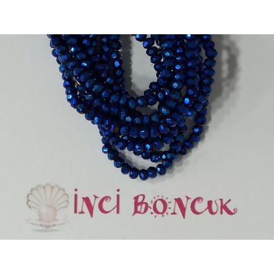 2mm Yuvarlak Kesim Kristal Boncuk No: 20