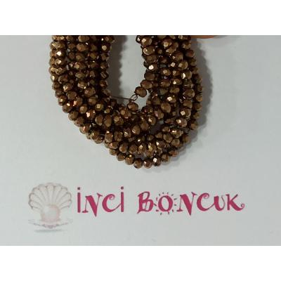 2mm Yuvarlak Kesim Kristal Boncuk No: 22