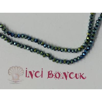 2mm Yuvarlak Kesim Kristal Boncuk No: 26