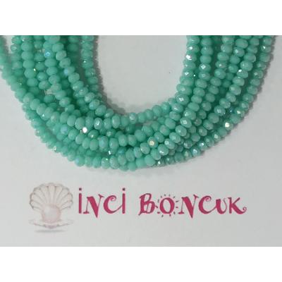 2mm Yuvarlak Kesim Kristal Boncuk No: 3