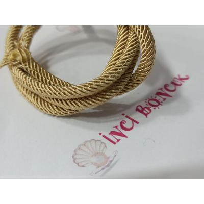 3mm Burgu KORD İp Kolye Kordonu (Metre Fiyatıdır) No: 6