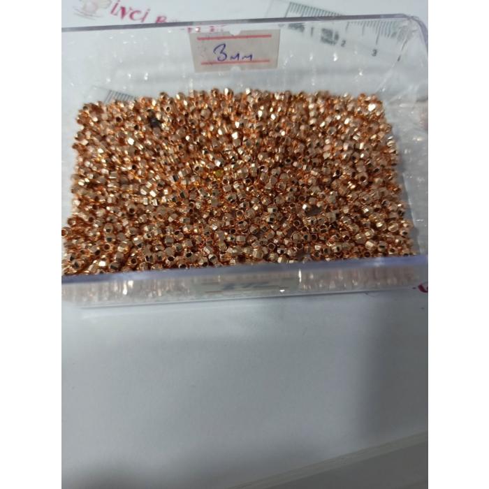 3mm Rose Renk Fasitli Kesim Dorica (Gram Fiyatıdır)