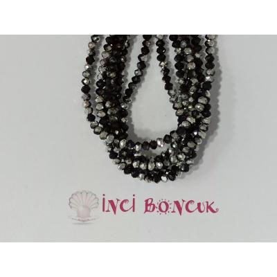 3mm Yuvarlak Kesim Kristal Boncuk No: 10