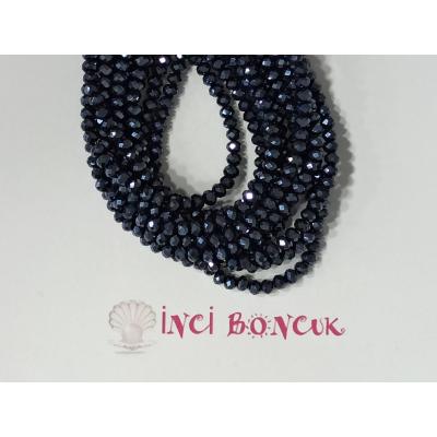 3mm Yuvarlak Kesim Kristal Boncuk No: 11
