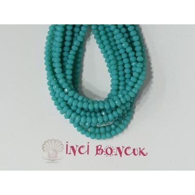 3mm Yuvarlak Kesim Kristal Boncuk No: 13