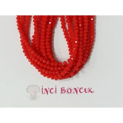 3mm Yuvarlak Kesim Kristal Boncuk No: 17