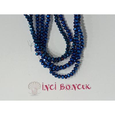 3mm Yuvarlak Kesim Kristal Boncuk No: 20