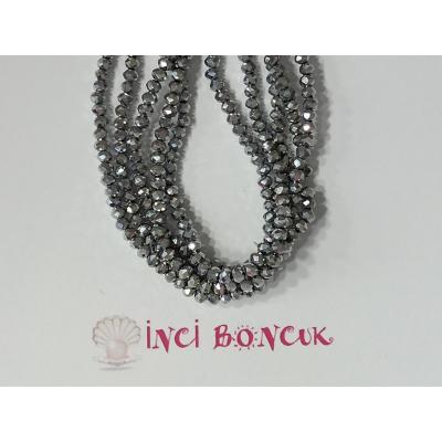 3mm Yuvarlak Kesim Kristal Boncuk No: 23