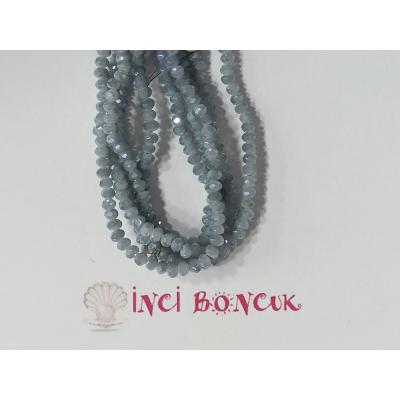 3mm Yuvarlak Kesim Kristal Boncuk No: 24