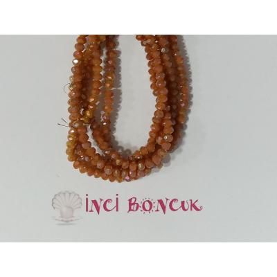 3mm Yuvarlak Kesim Kristal Boncuk No: 27