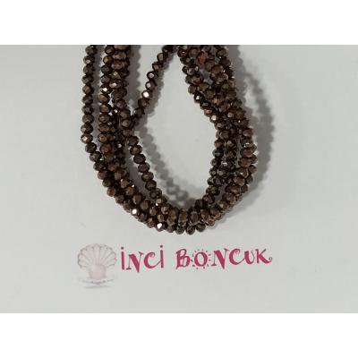 3mm Yuvarlak Kesim Kristal Boncuk No: 28
