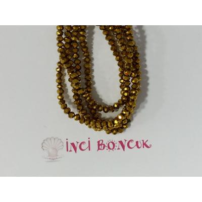 3mm Yuvarlak Kesim Kristal Boncuk No: 29