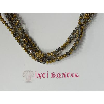 3mm Yuvarlak Kesim Kristal Boncuk No: 31