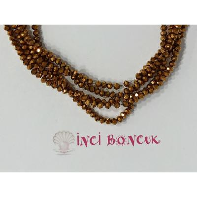 3mm Yuvarlak Kesim Kristal Boncuk No: 32