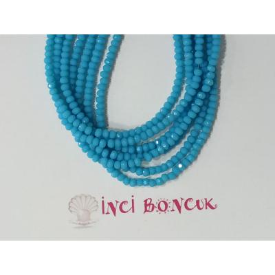 3mm Yuvarlak Kesim Kristal Boncuk No: 6
