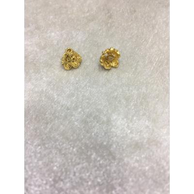 (Adet Fiyatıdır) 4 mm Kaplama Gold Renk Hu...